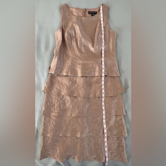 Jessica Howard 2 Piece‎ Set Dress Jacket Women's Size 8 Pink - Picture 12 of 16